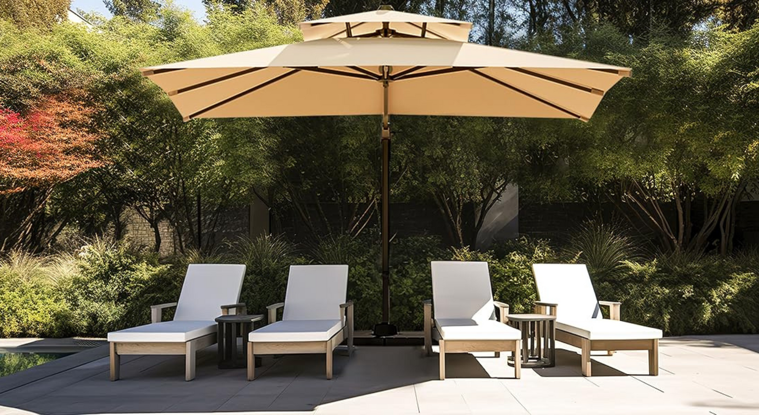 Enjoy Outdoor Comfort: Benefits and Uses of a Big Size Garden Umbrella (2.5m x 2.5m)