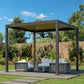 10x13ft Pergola Awning Aluminium Louvers Close Up