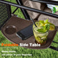 Luxury 3 Seater Garden Swing with Adjustable Canopy — 300kg Capacity